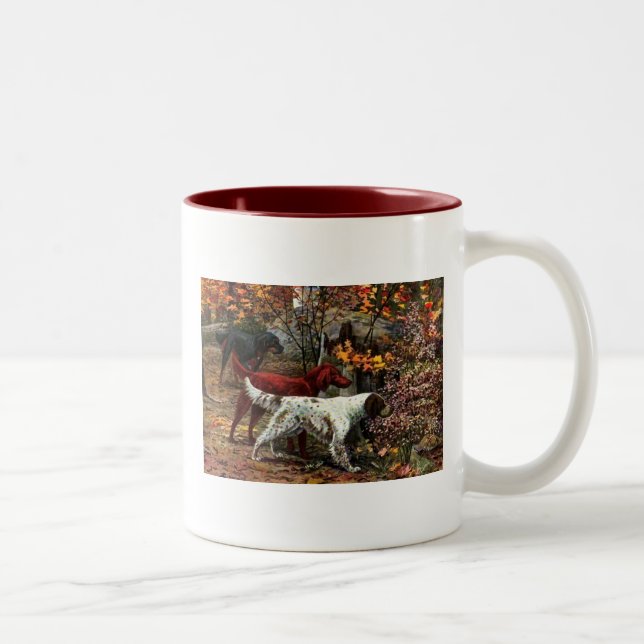 The Three Setters Two-toned Ceramic Mug (Droit)