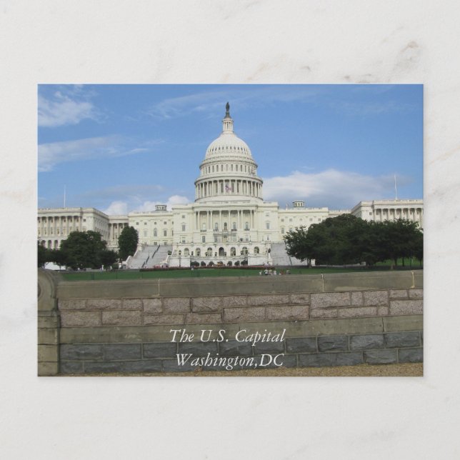 The U.S. Capital Washington, DC Carte postale (Devant)