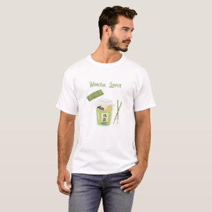Thé vert Matcha, T-shirt latte Matcha