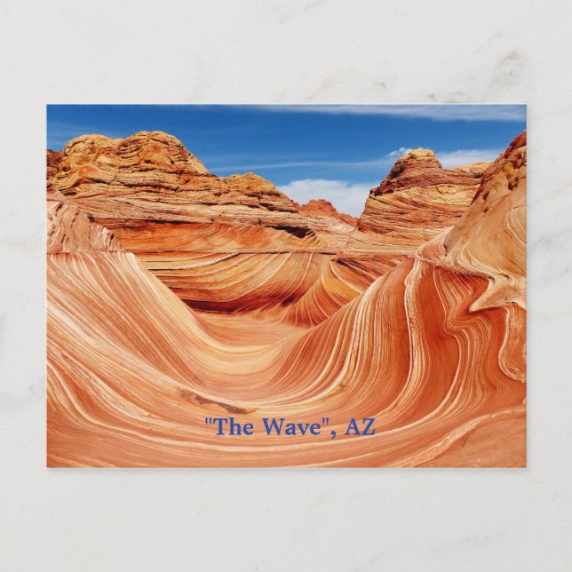"The Wave", Carte postale Arizona (Devant)