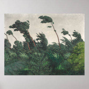 The Wind - Félix Vallotton, Swiss Fine Art Poster