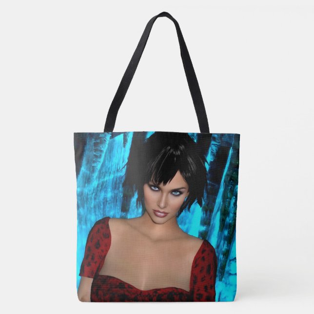 The World Behind the Eyes tote bag (Devant)