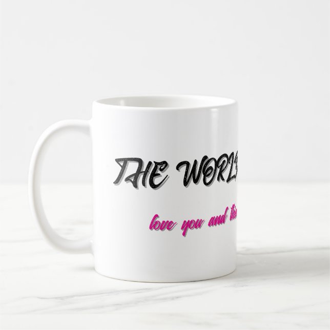 the world's best mom coffee mug  (Gauche)