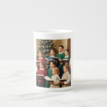 The young carollers, mug