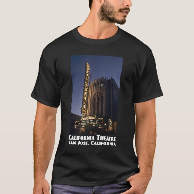 Théâtre de la Californie, T-shirt d'obscurité de (Devant)