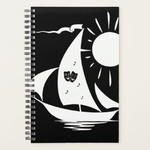 Théâtre de voile de jour de farniente Bateau à voi