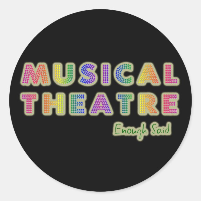 Théâtre Musical Assez Saïd Stickers (Devant)