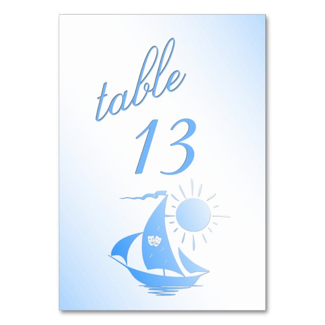 Théâtre nautique Numéro de table (Par défaut)