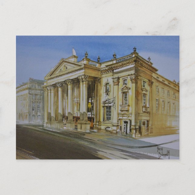 Théâtre Royal, Newcastle sur la carte postale Tyne (Devant)