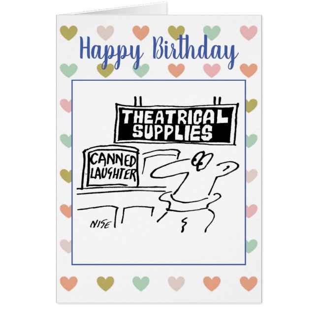 Theatrical Supplier has Tins of Canned Laughter (Devant)