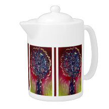 Théière fleur de thé exotique