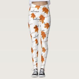 thème automne Leggings