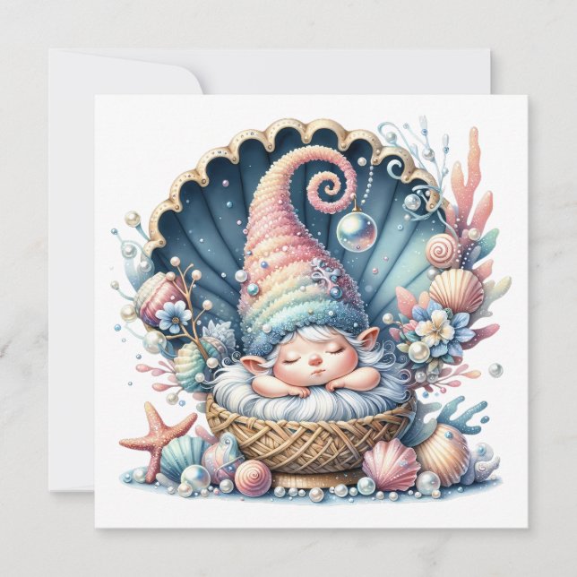 Thème Bébé Précieux - Invitation (Devant)