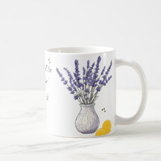 Thème Bible Verse Mug Lavender et Lemon