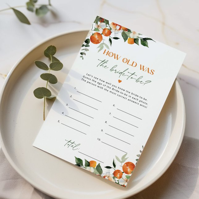 Thème Citrus Quel âge la mariée avait-elle pour êt (Créateur téléchargé)