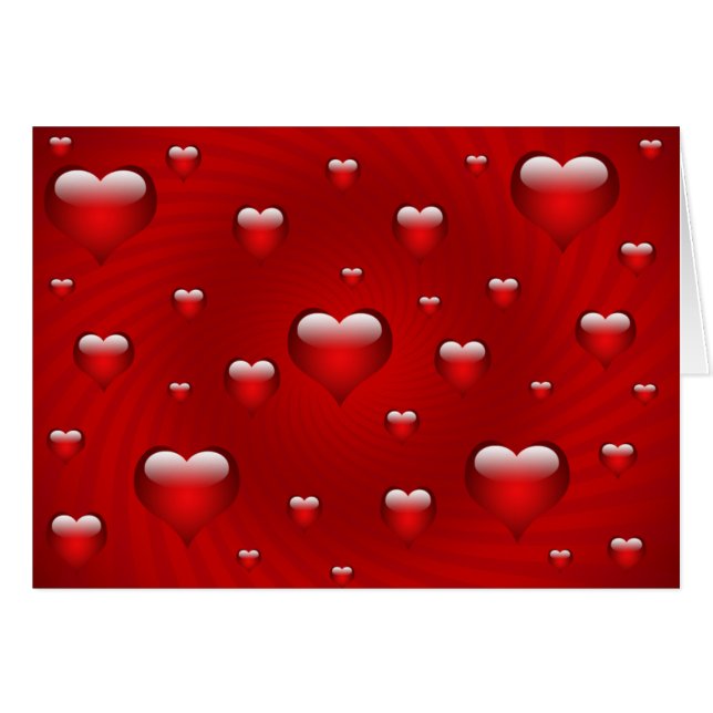 Thème d'amour des coeurs (Devant horizontal)