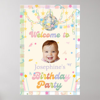 Thème d'anniversaire Affiche d'anniversaire
