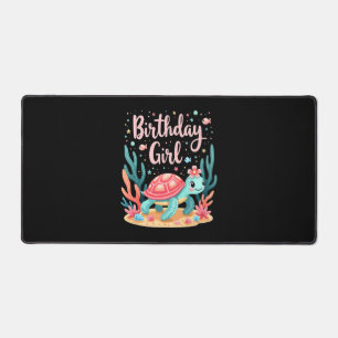 Thème de fête d'anniversaire Tortue de mer Fille d