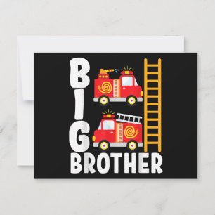 Thème de feu de camion de pompier Big Brother Fire