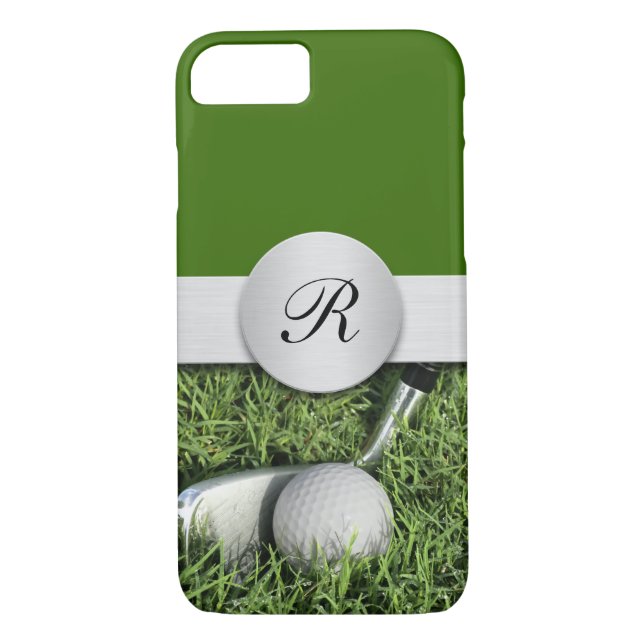 Thème de golf Homme iPhone 7 Coques (Dos)