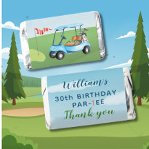 Thème de golf pour 30e anniversaire Par-tee d'anni