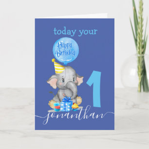 thème de la carte enfant 1er anniversaire