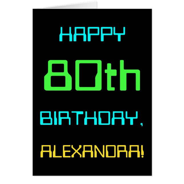 Thème de l'informatique numérique amusante 80ème a (Devant)