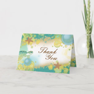 Thème de mariage sur la plage ~ merci