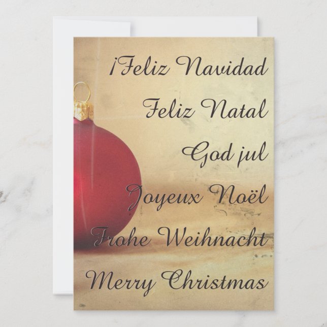 Thème de Noël avec balle de Noël (Devant)