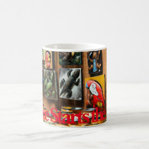 Thème de poterie Talavera, Mug de café