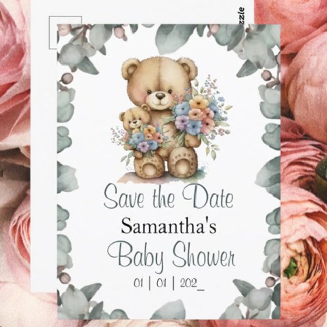 Thème du Baby shower de l'ours en peluche (You're Invited to a Beary Cute Baby Shower!)