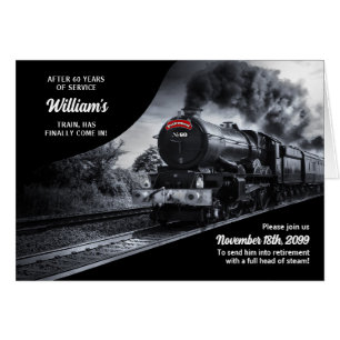 Thème du train ferroviaire de la partie de retrait