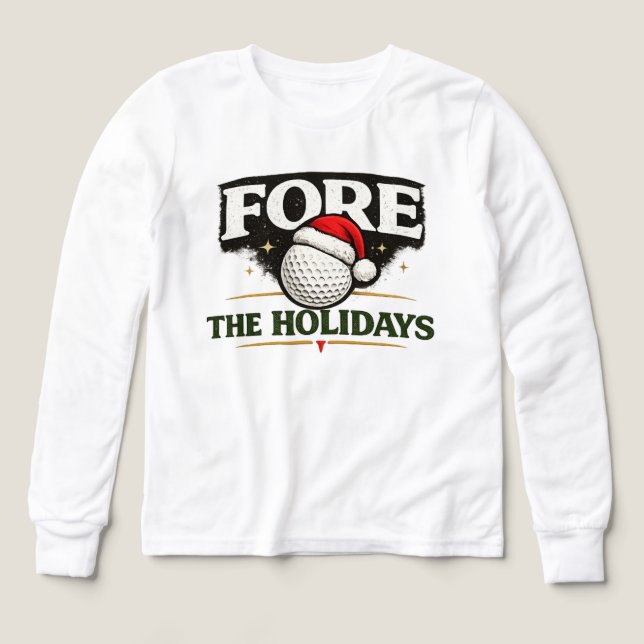 Thème Golf Noël  (Motif recto)