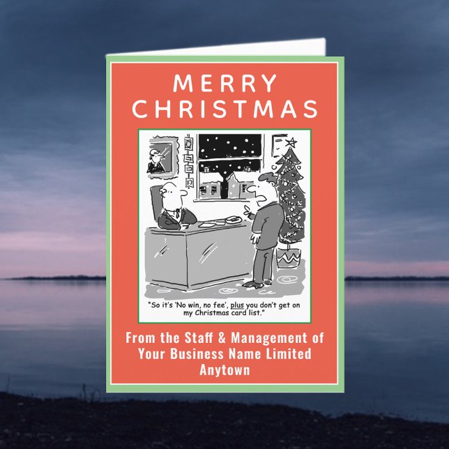 Thème juridique amusant avec carte de Noël à code  (Créateur téléchargé)