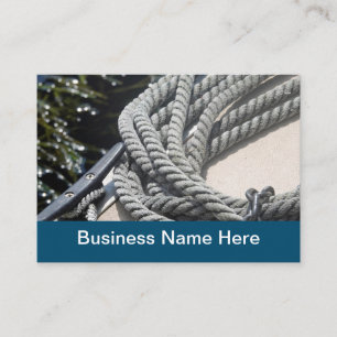 Thème nautique Deux Cartes de visite