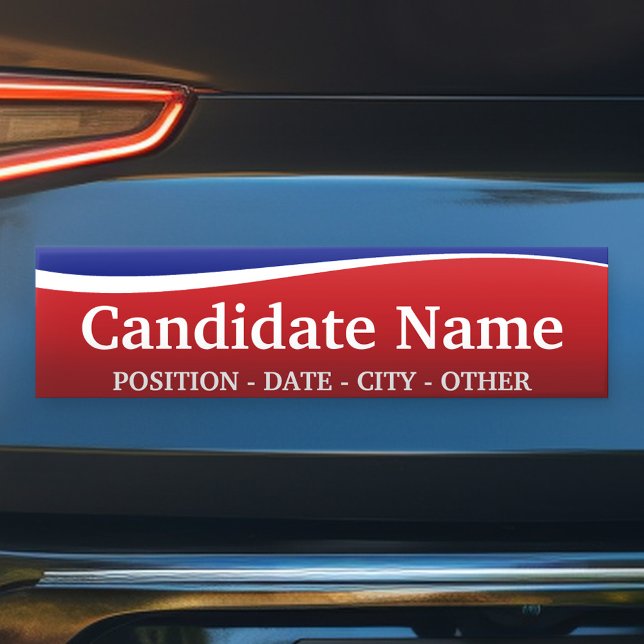 Thème politique - Customisez ce Sticker pare-chocs (Create Your Own Bumper Sticker)