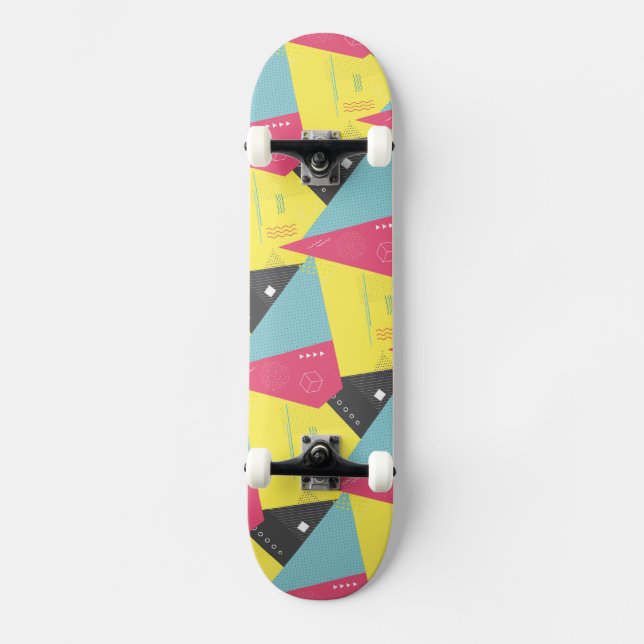 Thème Retro 80's Style Skateboard (Recto)