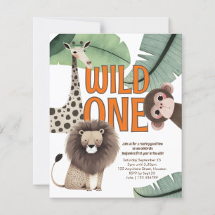Thème Safari Animaux Sauvages pour Anniversaire de