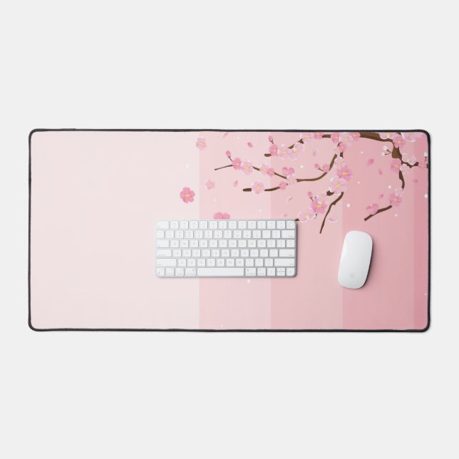 Thème Sakura | Mat de bureau (Clavier et souris)