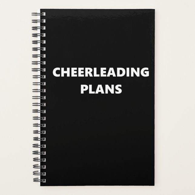 Thème sportif Cheerleader Planner Cheerled (Devant)