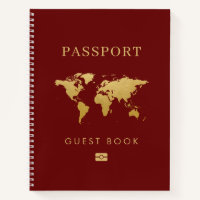 Thème Voyage Livre d'hôtes Destination Passeport R