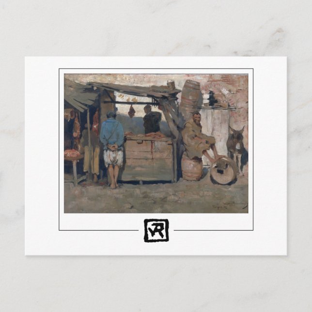 Théo van Rysselberghe #186 - Carte postale d'art f (Devant)