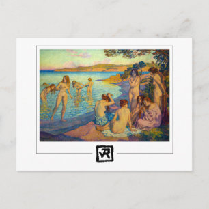 Théo van Rysselberghe #204 - Carte postale d'art f