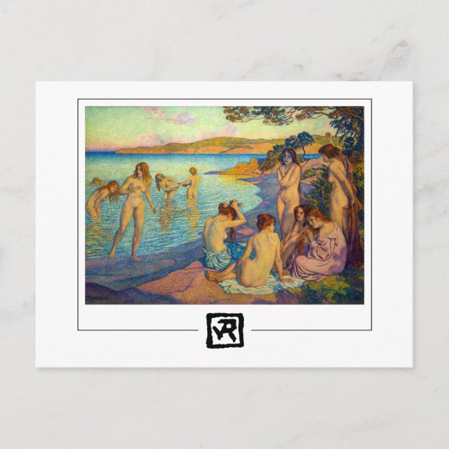 Théo van Rysselberghe #204 - Carte postale d'art f (Devant)
