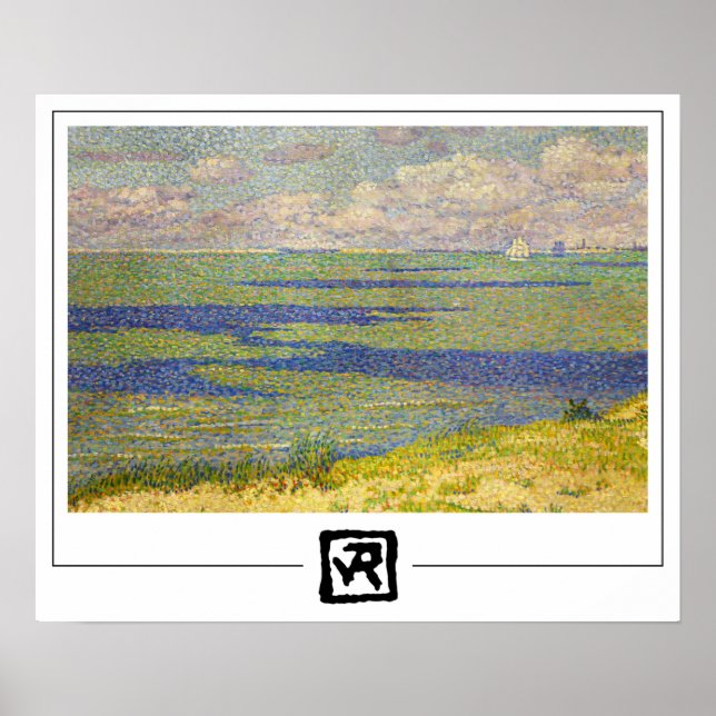 Théo van Rysselberghe Affiche d'art Zedign #12 (Devant)