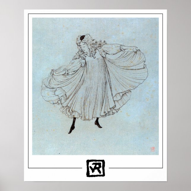 Théo van Rysselberghe Poster d'art Zedign #190 (Devant)