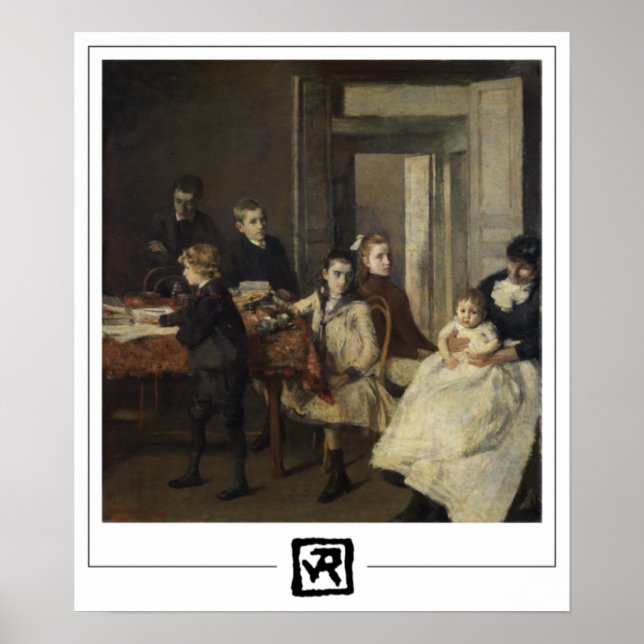 Théo van Rysselberghe Poster d'art Zedign #9 (Devant)