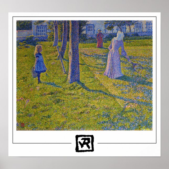 Théo van Rysselberghe Zedign Affiche d'art #14 (Devant)