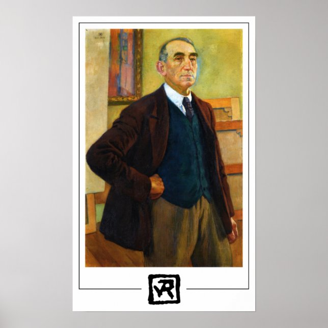Théo van Rysselberghe Zedign Art Poster #147 (Devant)