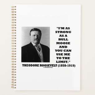 Theodore Roosevelt Je suis aussi fort qu'un origna